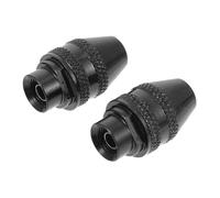 DEARMAMY 2 Pcs Keyless Rotary Chuck for Electric Tools Drill Bit Holder Lightweight and Easy to Install Suitable for Car Garage Home and Workshop Use