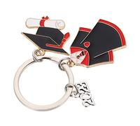 DEARMAMY 2023 Keychain Graduation Bachelor's Hat Keyring Unique Graduation Season Accessory