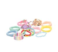 DEARMAMY 20pcs Assorted Colour Resin Knuckle Rings for Women and Girls, Comfortable Fit, Easy to Match Clothes, Fashionable and Lovely Finger Rings for Daily Wear