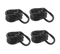 DEARMAMY 20pcs Cat Shape Keychain Hooks Spring Key Rings for DIY Accessories Backpacks Purses Bag Decorations Zinc Alloy Key Holder Charm