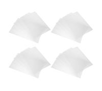 DEARMAMY 20pcs DIY Plastic Window Panes for Dollhouse Miniature Building, 0.5mm Frosted PVC Craft Sheets for Model Making and Hobby Projects in 12x8 Inch