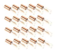 DEARMAMY 20pcs Empty Lip Gloss Tubes Mini Lipstick Plastic Containers Refillable Bottles for DIY Lip Oil Packaging for Makeup Artists