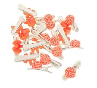 DEARMAMY 20pcs Funny Halloween Hair Clips Women Brain Pin Spooky Simulated Lungs Barrettes for Halloween Party Costume