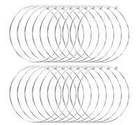 DEARMAMY 20pcs High E Replacement String for Acoustic Guitar, Stainless Steel Wire with Smooth Playability and Reduced Breakage, Suitable for Beginners and Advanced Players