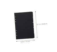 DEARMAMY 20Pcs Notebook Dividers with Writable Tabs Paper Binder Tabs for Organizing Documents Reports Journals and Notebooks Convenient for School and Office Use