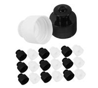 DEARMAMY 20pcs Replacement Bottle Caps Push Pull Screw Tops for Soda Bottles Fit for Camping and Kitchen Use