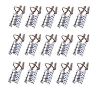 DEARMAMY 20pcs Reusable Aluminum Nail Extension Forms for Builder Gel Acrylic UV Gel Manicure Tool for Salon and DIY Nail Art Precise Fit for Natural Looking Extensions