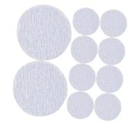 DEARMAMY 20pcs Sharpen Eyebrow Pencils Nail Art Sandpaper Pads Fine Sandpaper for Makeup Art Pencil Sharpener for Artists