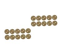 DEARMAMY 20pcs Single Moxibustion Moxa Cakes for Acupuncture Therapy Aged Blocks Moxas Pads Warm Sealed Packing for Loved Ones
