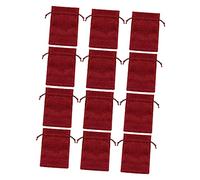 DEARMAMY 24Pcs Burlap Drawstring Bags Romantic Party Supplies for Weddings Anniversaries Engagements Special Events for Packaging Candy Mints Chocolates