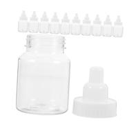DEARMAMY 24Pcs Clear Bottle Candy Boxes Mini Favors for Showers Birthday Celebrations and Elegant Gifting Transparent Containers for Sweet Treats