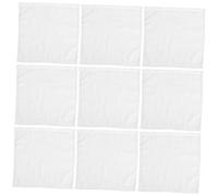 DEARMAMY 24pcs Disposable Hand Towels Cotton Square Handkerchief for Bathroom Use White Hand Towels for Hotel Dining