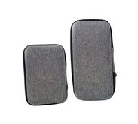 DEARMAMY 2pcs Digital Product Storage Case for Microphones and Earphones Portable Clip Headset Bags with Cord Management Scratch-Resistant Accessories Organizer for Travel and Daily Use