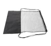 DEARMAMY 2pcs Drawstring Soccer Ball Storage Bags with Mesh Pocket, Large Sports Gym Shoulder Sack for Adults, Lightweight Football Carrying Backpack for Men and Women