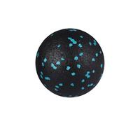 DEARMAMY 2pcs Eva Yoga Foot Massage Balls with Black Pink and Black Green Dot Patterns, Trigger Point Therapy Fitness Balls for Plantar Fascia Relief and Home Exercise