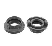 DEARMAMY 2pcs Fire Hydrant Thread Adapter Kn65 Thickened Fire Hose Connector Metal Hydrant Hose Fitting for Emergency Firefighting Equipment