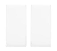 DEARMAMY 2pcs Glass Laboratory Cuvettes Path Accurate Specimen Sample Micro Cuvette for Spectral Analysis and Lab Applications