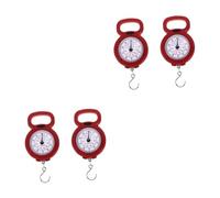 DEARMAMY 2pcs Handheld Weighing Scale Capacity Small Portable Scale Digital for Food Luggage Travel Camping Random Color