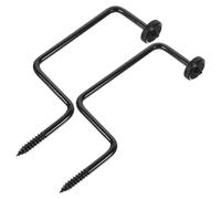 DEARMAMY 2pcs Iron Hunting Camera Bracket 1/4 Inch Tree Trunk Mount Holder Rotatable and Stable Wildlife Cam Mount for Hunting and Outdoor Photography