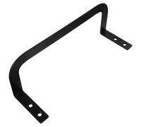 DEARMAMY 2Pcs Mattress Retainer Bar Metal Non-slip Holder Bedding Accessory Sturdy Slide Stopper for Bed Frame Prevents Mattress Sliding Black Stabilizers