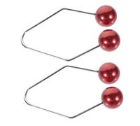 DEARMAMY 2pcs Metal Dimple Maker Facial Trainer Tool Face Exerciser for Cheeks Dimple Shaper