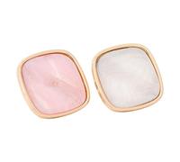 DEARMAMY 2Pcs Nail Art Mixing Unique Marble Design Finger Ring Plates for Creative Color Mixing Easy to Clean Lightweight and Portable for Nail Artists and Shops