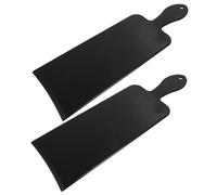 DEARMAMY 2pcs Plastic Hair Coloring Board Professional Tinting Highlighting Board Fashion Tools for Hairdresser Large Bangs Mask Hair Dye Large Wide