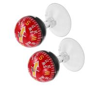 DEARMAMY 2pcs Red Dash Compass for Car and Boat with Secure Suction Cup Mount, Abs Material, Compact 38mm Size, for Marine Dash and Outdoor Adventures Navigation