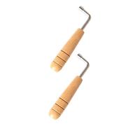 DEARMAMY 2Pcs Reliable Lyre Harp Tuning Wrench Ergonomic Tone Adjustment Tool for Music-making Accessories Spanners for Precise String Tuning Harp Instruments