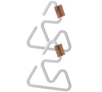DEARMAMY 2pcs Stainless Steel Mountaineering Hook with Fast and Secure Connection, Lightweight S Shape Camp Hook for Outdoor Climbing Activities, Sturdy Safety Hanger for Heavy Duty Use