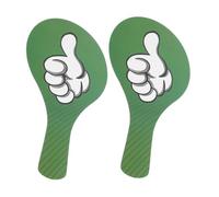 DEARMAMY 2pcs Thumbs Up Thumbs Down Voting Paddles Reusable Plastic Classroom Feedback Tools Teacher Communication Signs Yes No for Student Interaction and Training