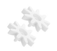 DEARMAMY 2pcs Tooth Plastic Gears for Gumball Machines Quiet Operation DIY Candy Dispenser Replacement Parts for Capsule Vending Coin Operated Tissue Dispensers and Pinball Arcade Systems