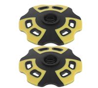 DEARMAMY 2pcs Trekking Pole Mud Baskets round Hiking Pole Accessories for Snow and Mud Protection, Compatible with Walking Sticks for Winter Climbing and Outdoor Hiking