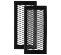 DEARMAMY 2Pcs Xin Silicone Floor Vent Cover Heat Duct Deflector with Honeycomb Mesh Dust Guard for Home and Rv HVAC Heating Floor Registers Moisture Resistant Air Vent Protection