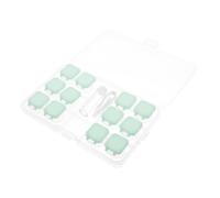 DEARMAMY 2sets Invisible Lens Care Box Multi-Purpose Case Holder for Travel Leakproof Reusable