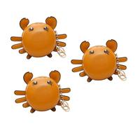 DEARMAMY 3 Pcs Cute Small Coin Purse for Women Pu Material Mini Wallet Holder Portable Handbag Accessory