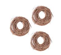DEARMAMY 3 Rolls 4.6M Natural Twig Garland Xmas Hanging Vine Wreaths Rustic Rattan Christmas Decoration for Door Wall DIY Craft