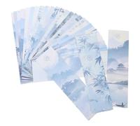 DEARMAMY 30pcs Bookmark Decorative Bookmarks Chinese Style Paper Fine-Polished Compact Design for Reading Student Birthday