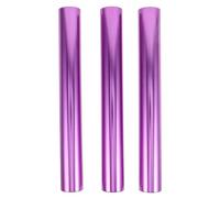 DEARMAMY 3pcs Aluminum Alloy Relay Baton for Sprint Race and Relay Race Practices, Lightweight Design with Smooth Surface for Speed and Efficiency, for Track Racing and Outdoor Field