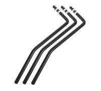 DEARMAMY 3pcs Electric Guitar Vibrato Arm Tremolo Bar, Black Metal Plug-and-play Design for Stable Tuning, Guitar Accessory for Performance and Practice