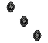 DEARMAMY 3pcs Electronic Watch for Men Digital Watch Stopwatch Function for Outdoor Sports and Swimming Activities