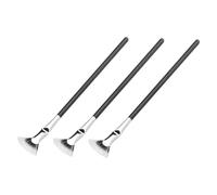 DEARMAMY 3pcs Eyelash Brush Applicator Angled Fan Shaped Makeup Tool for Even Mascara Application Soft Durable Brushes for Women Lash Density and Volume