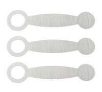DEARMAMY 3Pcs Flute Repair Padding Tools Set Silver Flute Pressure Pads Piccolo Service Tools Musical Instrument Repair Kit for Woodwind Maintenance