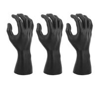 DEARMAMY 3pcs Glove Model Show Rack Hand Mannequin for Display Rings Holder Gloves Display Holder Hand Jewelry Holder Hand Mannequin Display Holder Hand Model Mannequin Model Stand Plastic