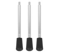 DEARMAMY 3Pcs M8 Threaded Metal Handwheel Handle for Lathe Machine, Workshop Crank Revolving Clamping Handle Knobs, Lathe Accessories Tool Grip for Industrial Use