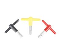 DEARMAMY 3pcs Metal Drum Keys Drum Wrenches for Snare Tuning Tools Silicone Protective Case for Percussion Instruments