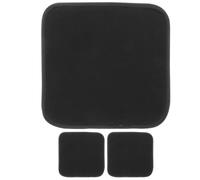 DEARMAMY 3pcs Microfiber Bowling Ball Polishing Towel with Easy to Clean Black Microfiber Pad for Portable Cleaning Bowling Supply and Leisure Sports Use