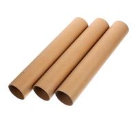 DEARMAMY 3pcs Paper Cardboard Tube Craft Blank for Classroom DIY Art Projects Poster Packing Tube for Boys and Girls Crafts and Fishing Rod Storage