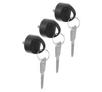 DEARMAMY 3Pcs Replacement Electric Scooter Keys for Pride K2801M, Mobility Scooter Accessories for Power Wheelchair, Trolley Release Key for Adult Mobility Aids