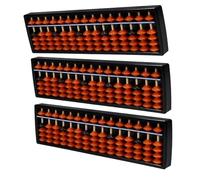 DEARMAMY 3pcs Student Abacus Chinese Style Mathematical Calculation Tool for School and Home Use Lightweight Arithmetic Counting Aid Enhancing Rapid Mental Math Skills